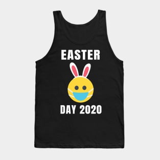 Easter Day Emojis Mask Emoticon Eggs Bunny Funny Gift 2020 Tank Top